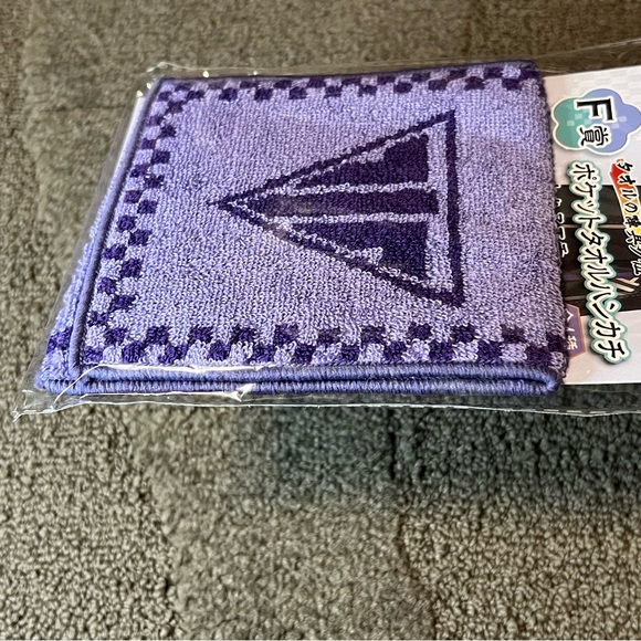 FuRyu Touken Ranbu Minna no Kuji Pocket Towel Handkerchief Suishinshi Masahide - Picture 5 of 7